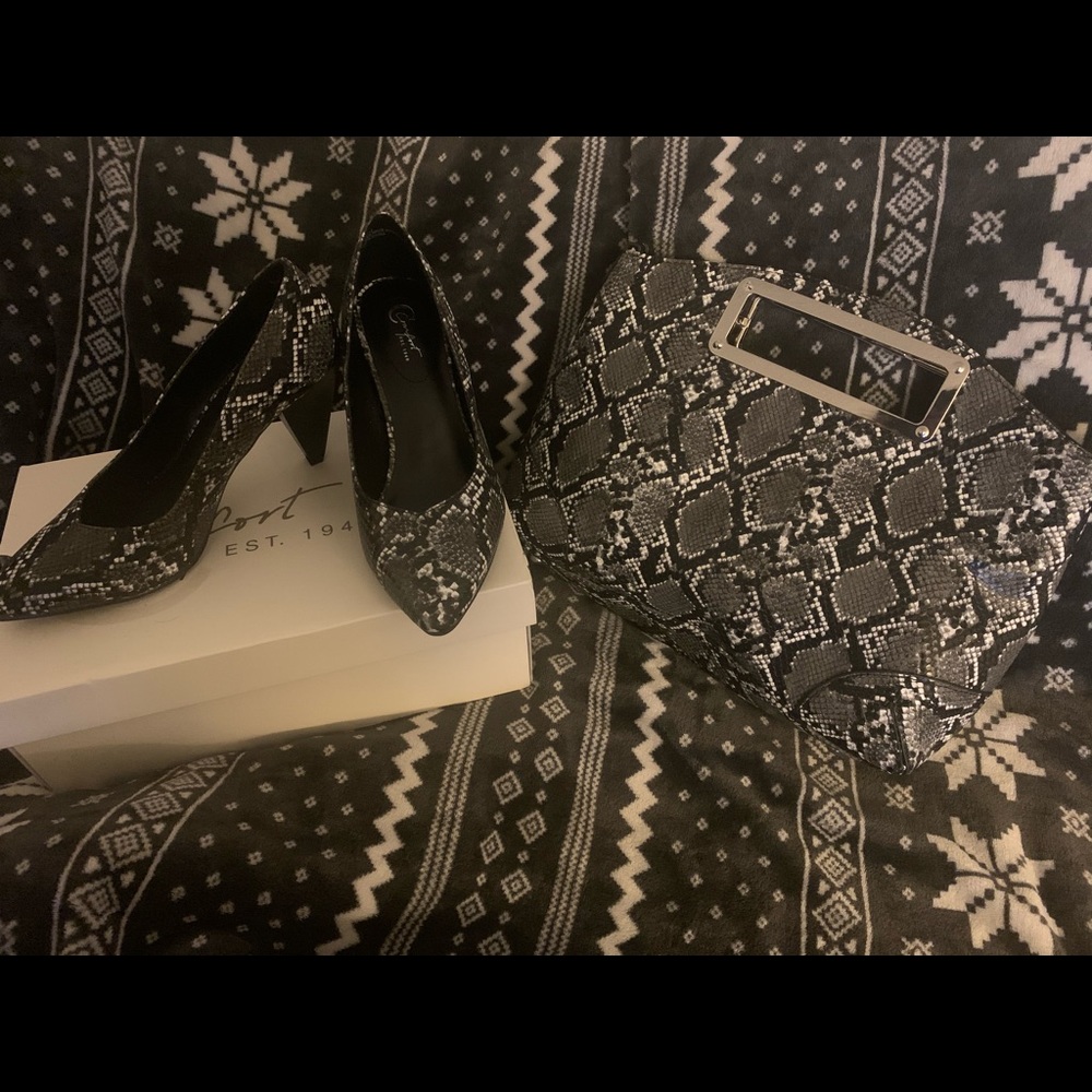 Heels w/ Matching Purse